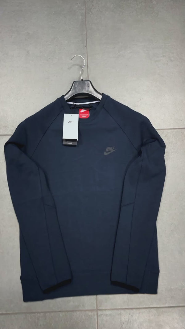 Ανδρικό φούτερ Nike Tech Fleece , σκούρο μπλε. Premium ποιότητα