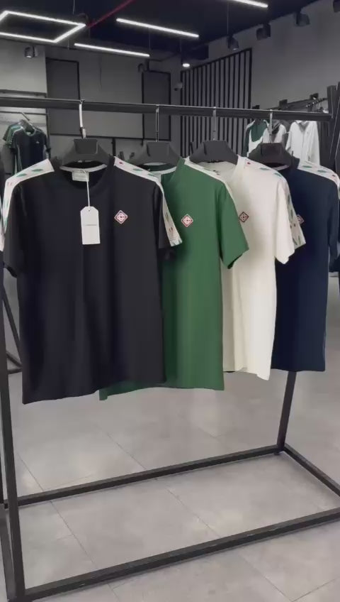 Ανδρική καλοκαιρινή αθλητική φόρμα Casablanca, πράσινη. Premium ποιότητα