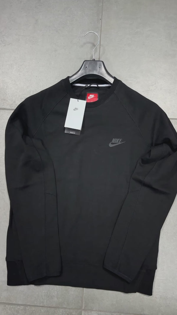 Ανδρικό φούτερ Nike Tech Fleece , μαύρο. Premium ποιότητα