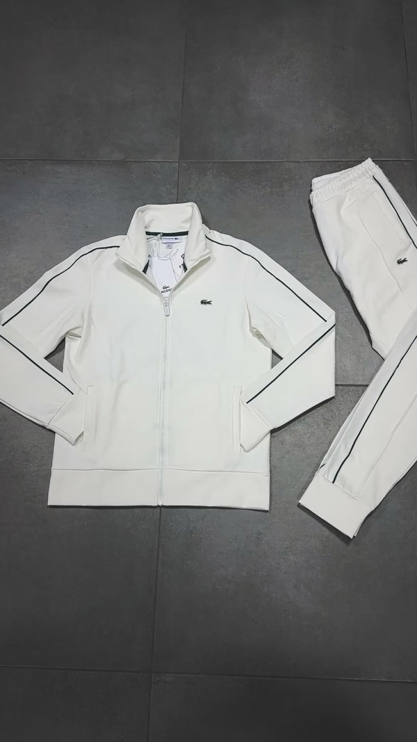  Lacoste Ανδρικό αθλητικό σύνολο, μαύρο. Premium ποιότητα