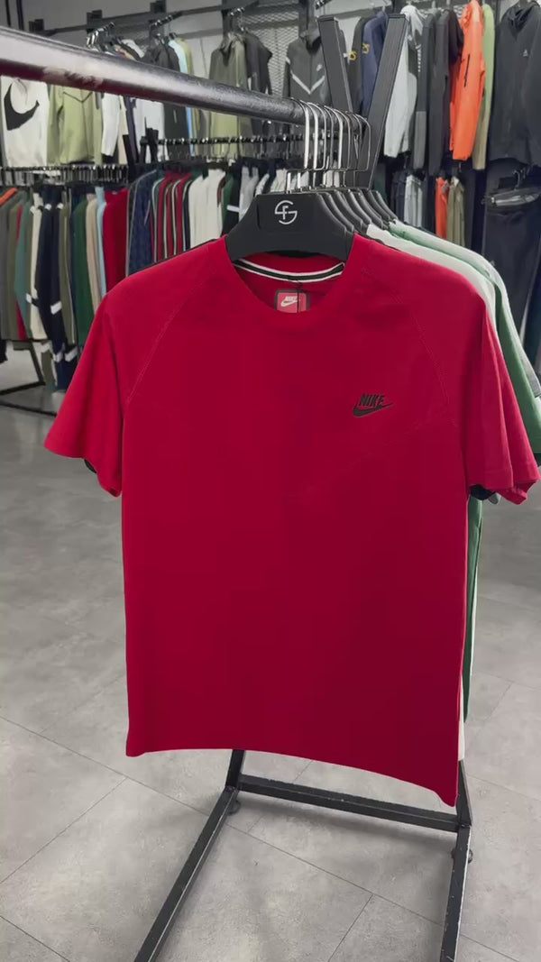 Μπλουζάκι Nike Tech Fleece, εκρού. Μοντέλο 2023. Premium ποιότητα
